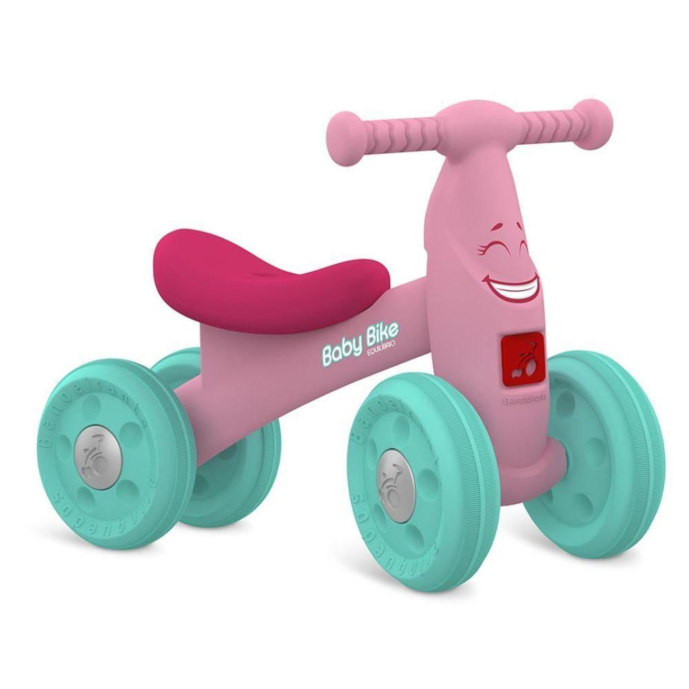 Baby Bike De Equilíbrio Bandeirante Rosa