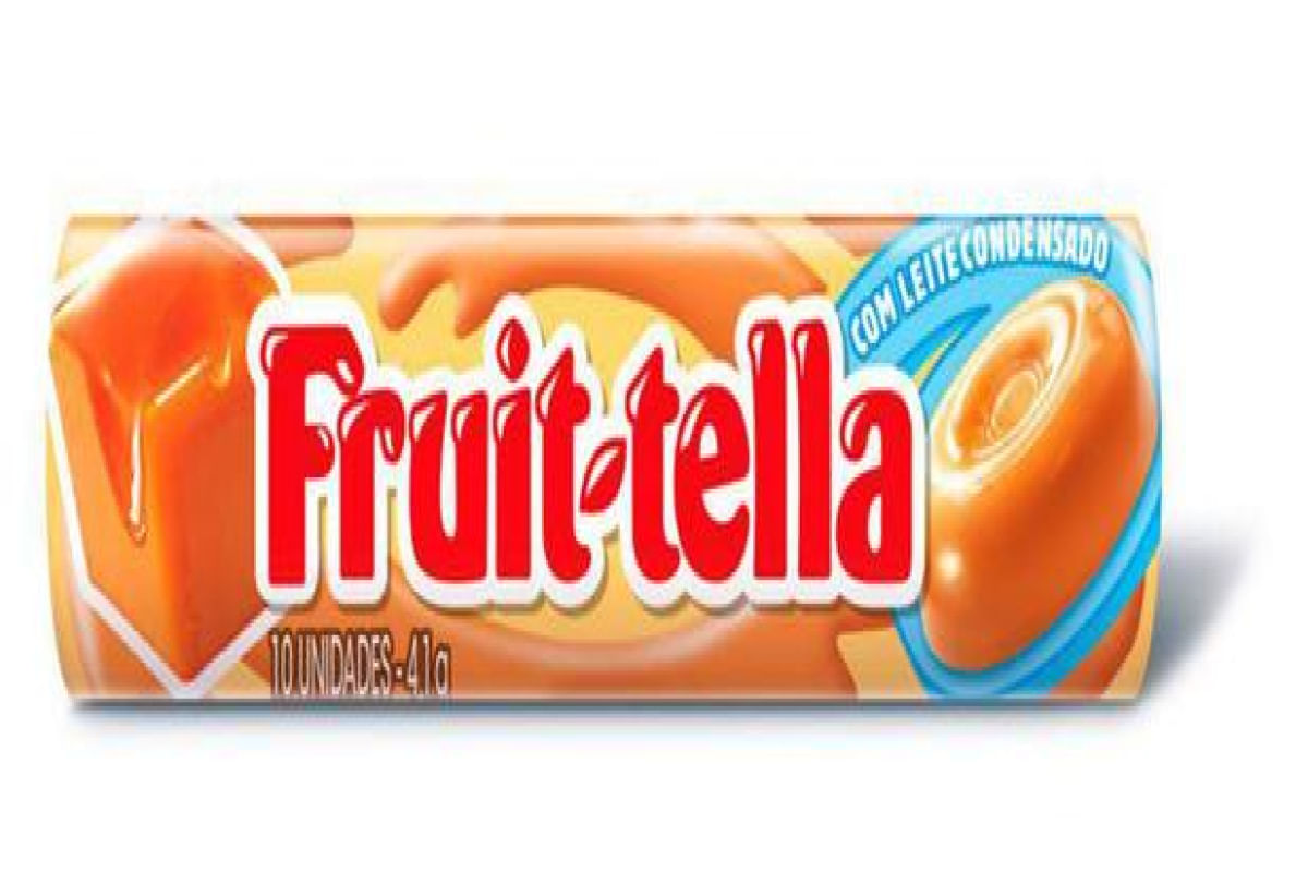Bala Fruitella Caramelo Mais Leite 41 gramas