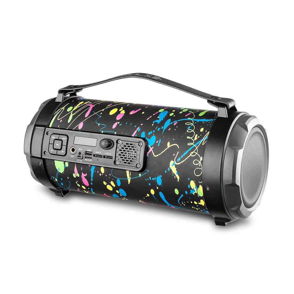 Caixa de Som Bazooka 120W RMS BT/AUX/SD/USB LED Pulse - SP362OUT [Remanufaturado com garantia] SP362OUT