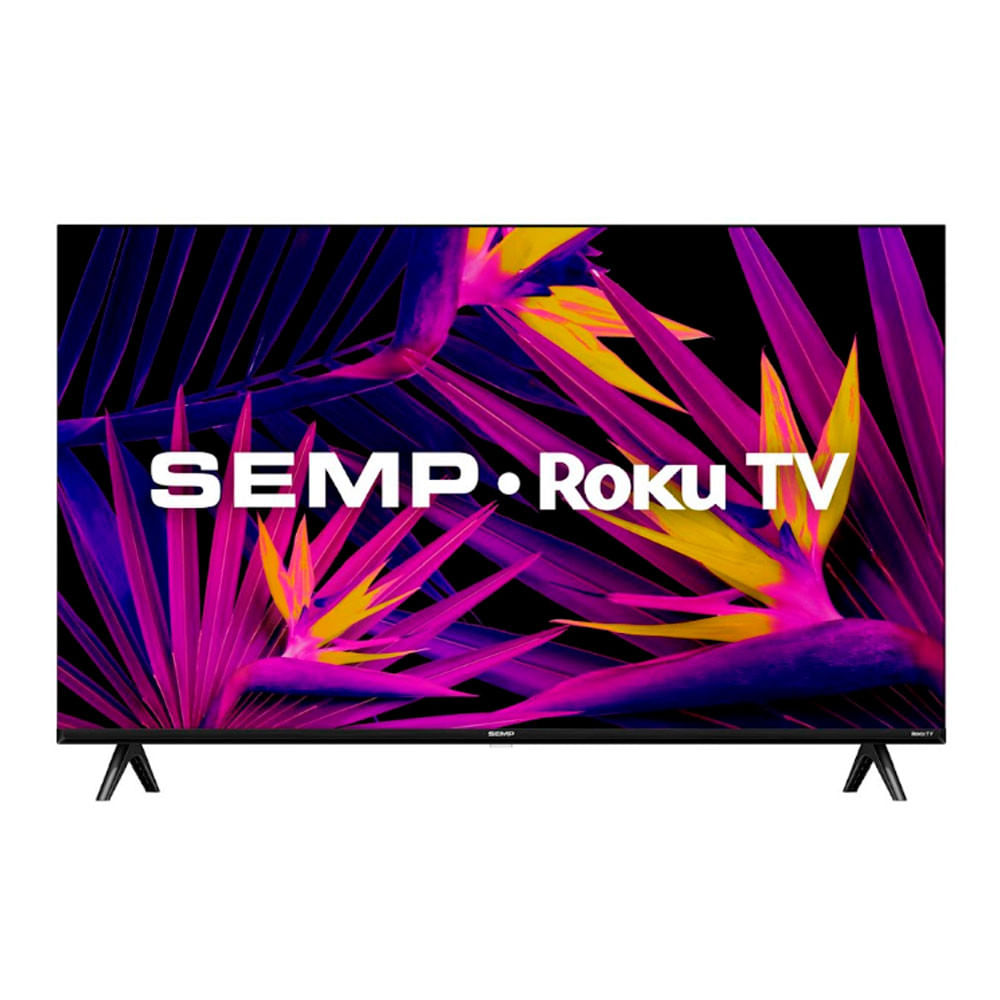 Tv Semp 32 R6610 LED Full HD/Roku/Wifi Dual/Usb/Hdmi Preto / Bivolt