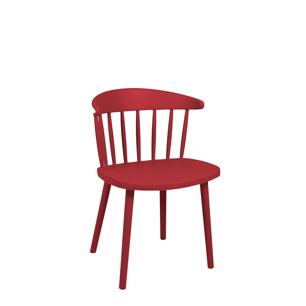 Cadeira Dona Francisca Vermelho Marsala