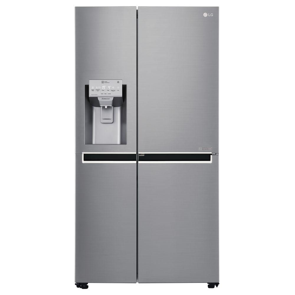 Refrigerador Smart LG Side By Side Door In Door 601L Inox 220V GS65SDN1 220v
