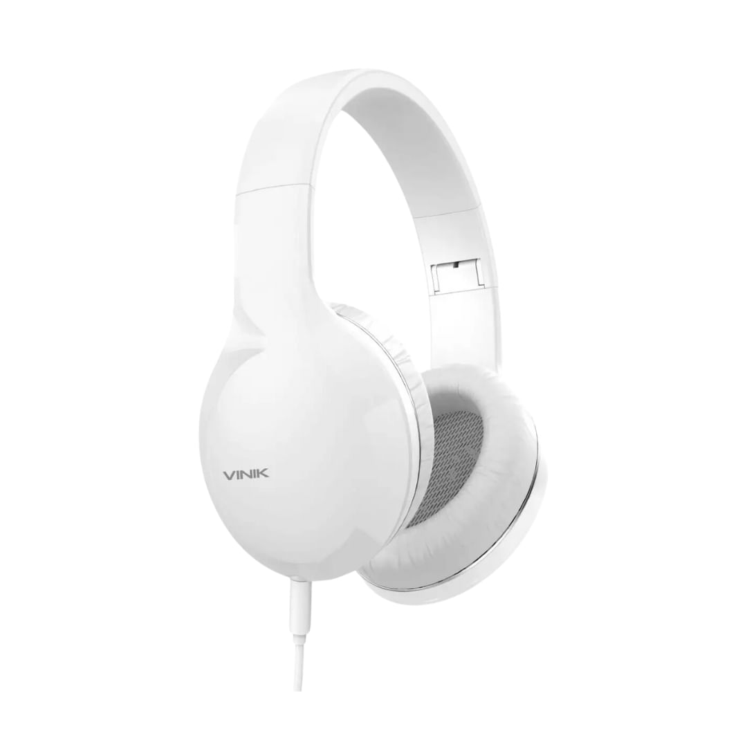 Fone Headset Go Tune Com Microfone P2 Hg100Tp Branco - Vinik