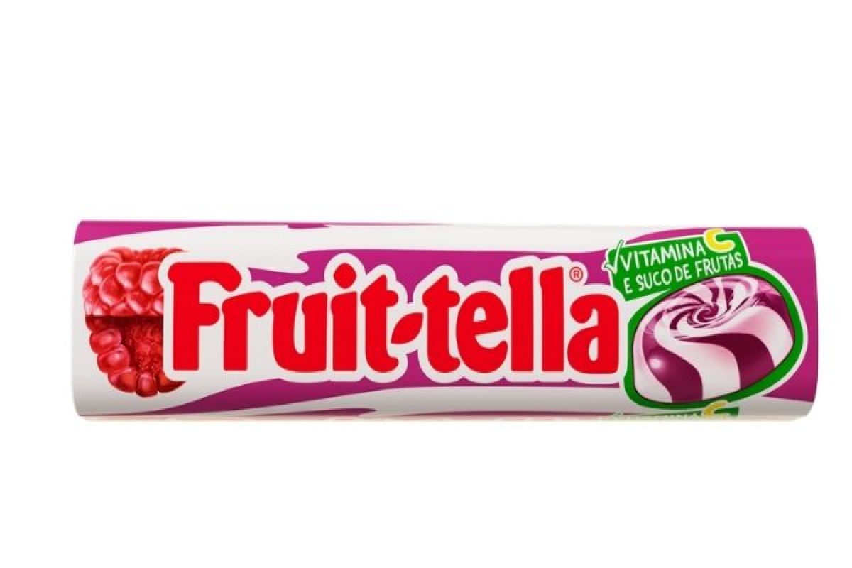 Bala Fruitella Framboesa Com Vitamina C e Suco de Frutas 41 gramas