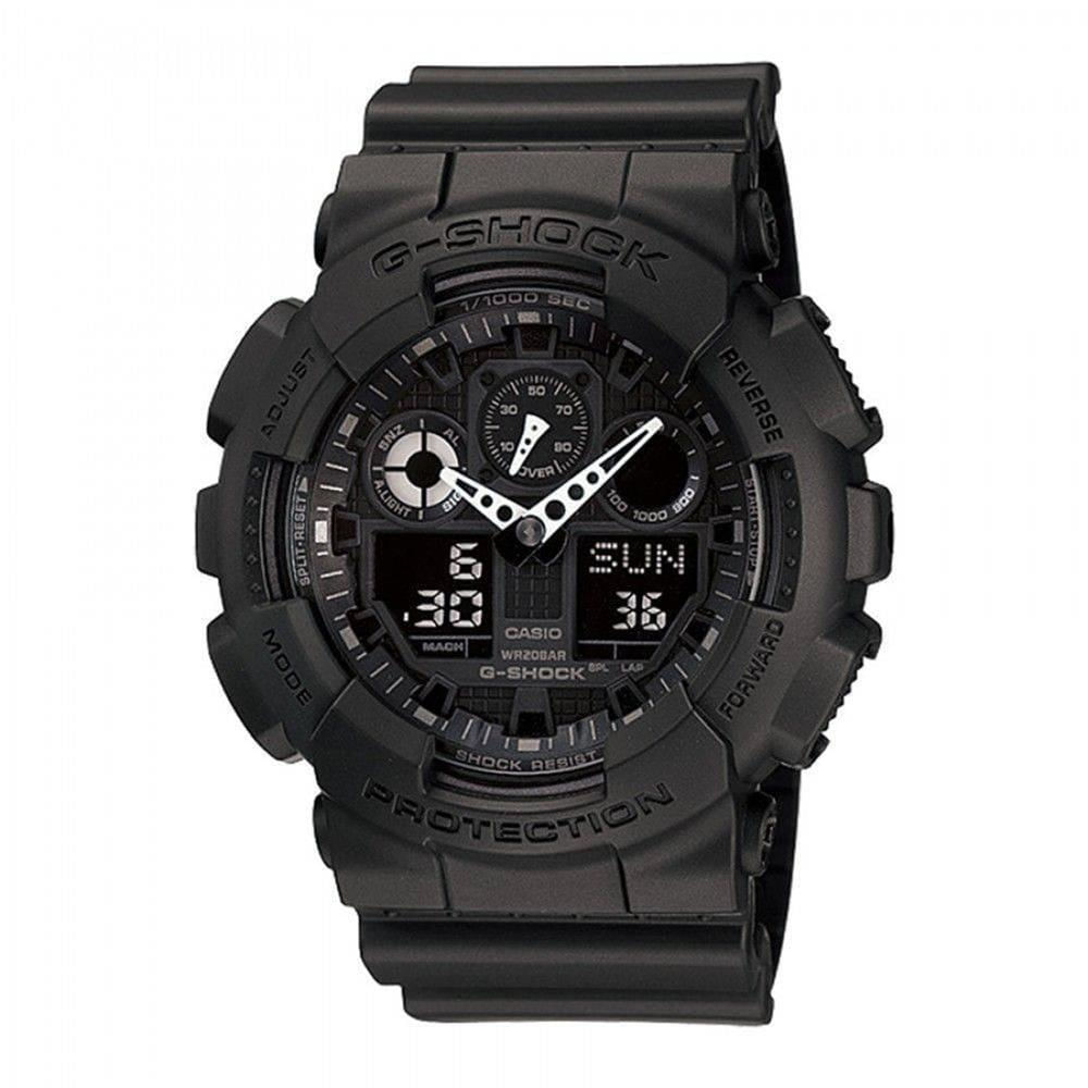Relógio Casio Masculino Ref: Ga-100-1a1dr G-Shock Anadigi