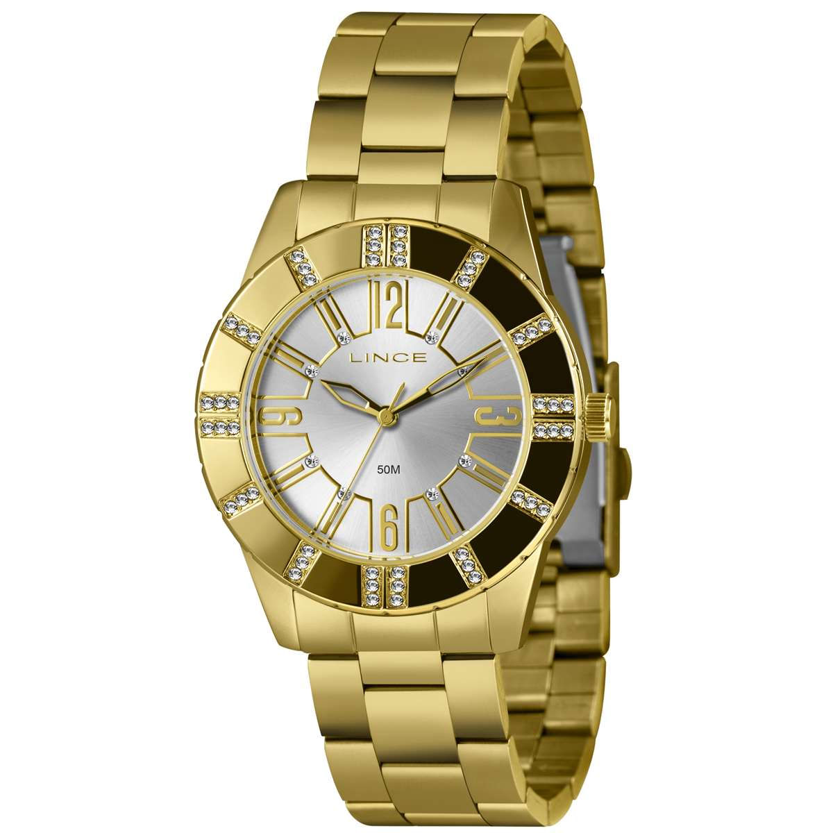 Relógio Lince Feminino Ref: Lrg4732l40 S2kx Casual Dourado