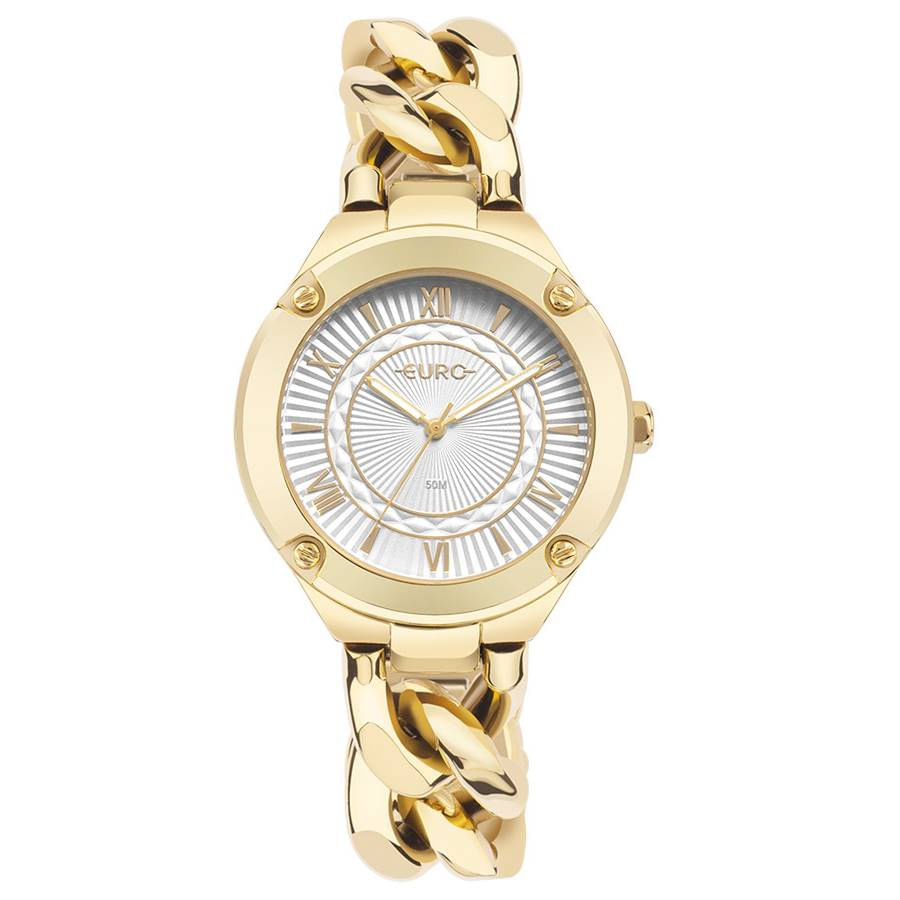 Relógio Euro Feminino Ref: Eu2035yti/4d Bracelete Dourado