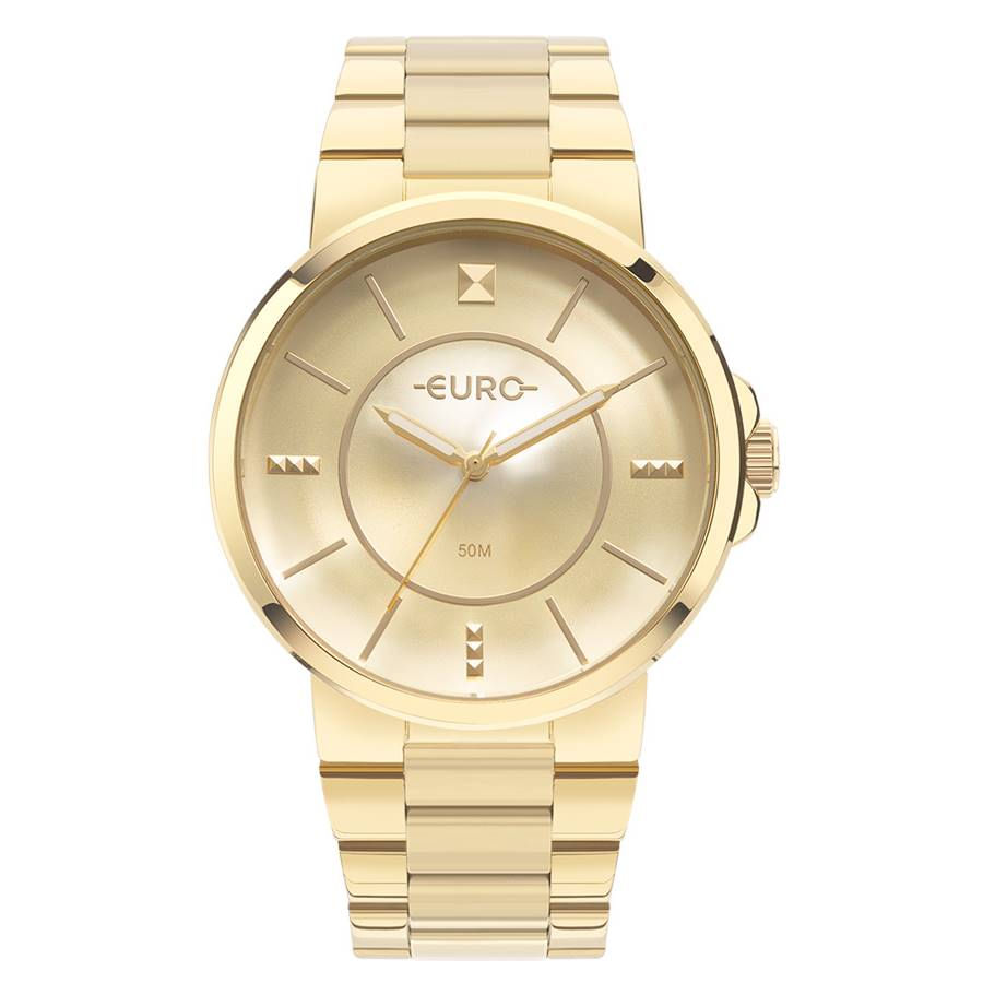 Relógio Euro Feminino Ref: Eu2036ytn/4d Fashion Dourado