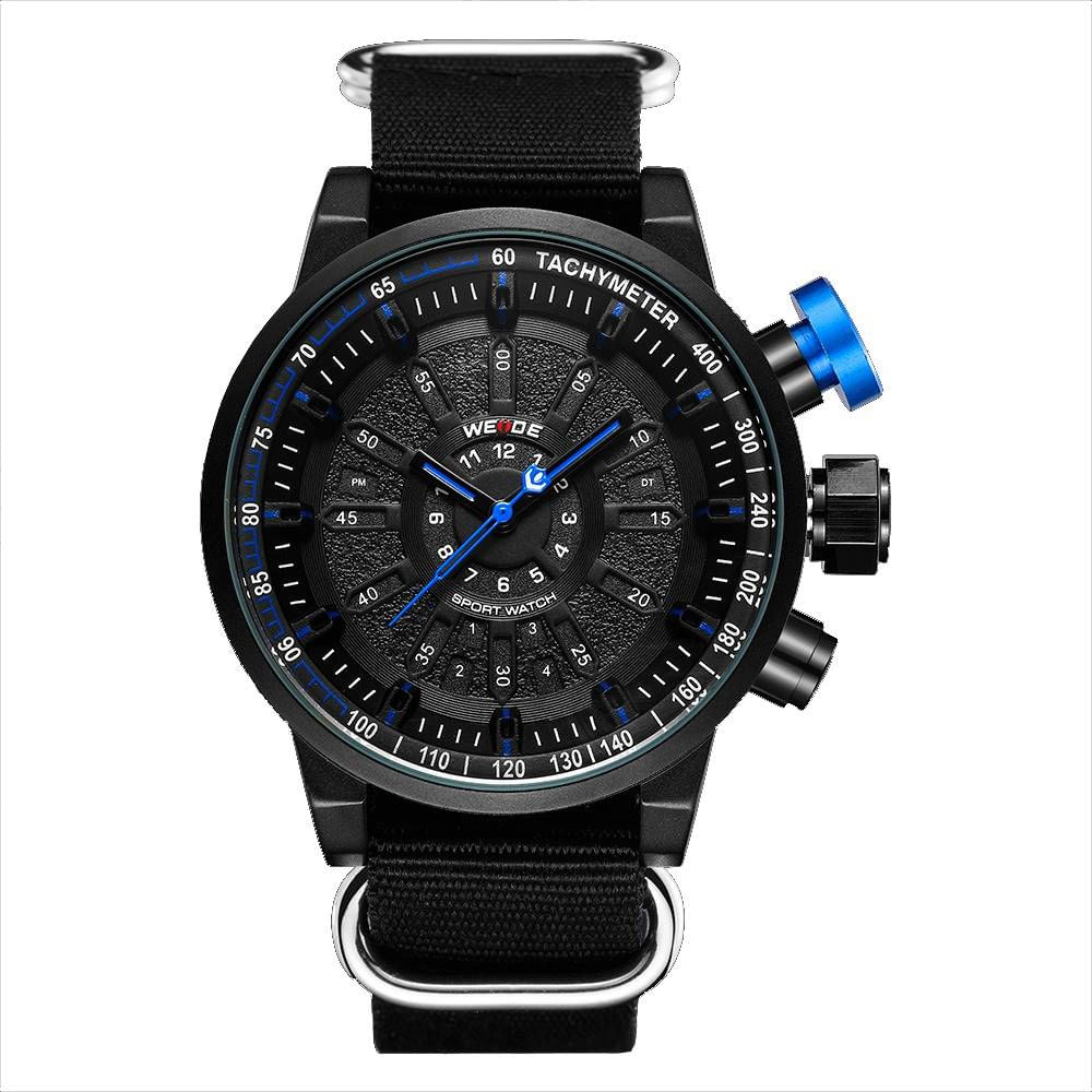 Relógio Weide Masculino Ref: Wh7306 A11338 Esportivo Black