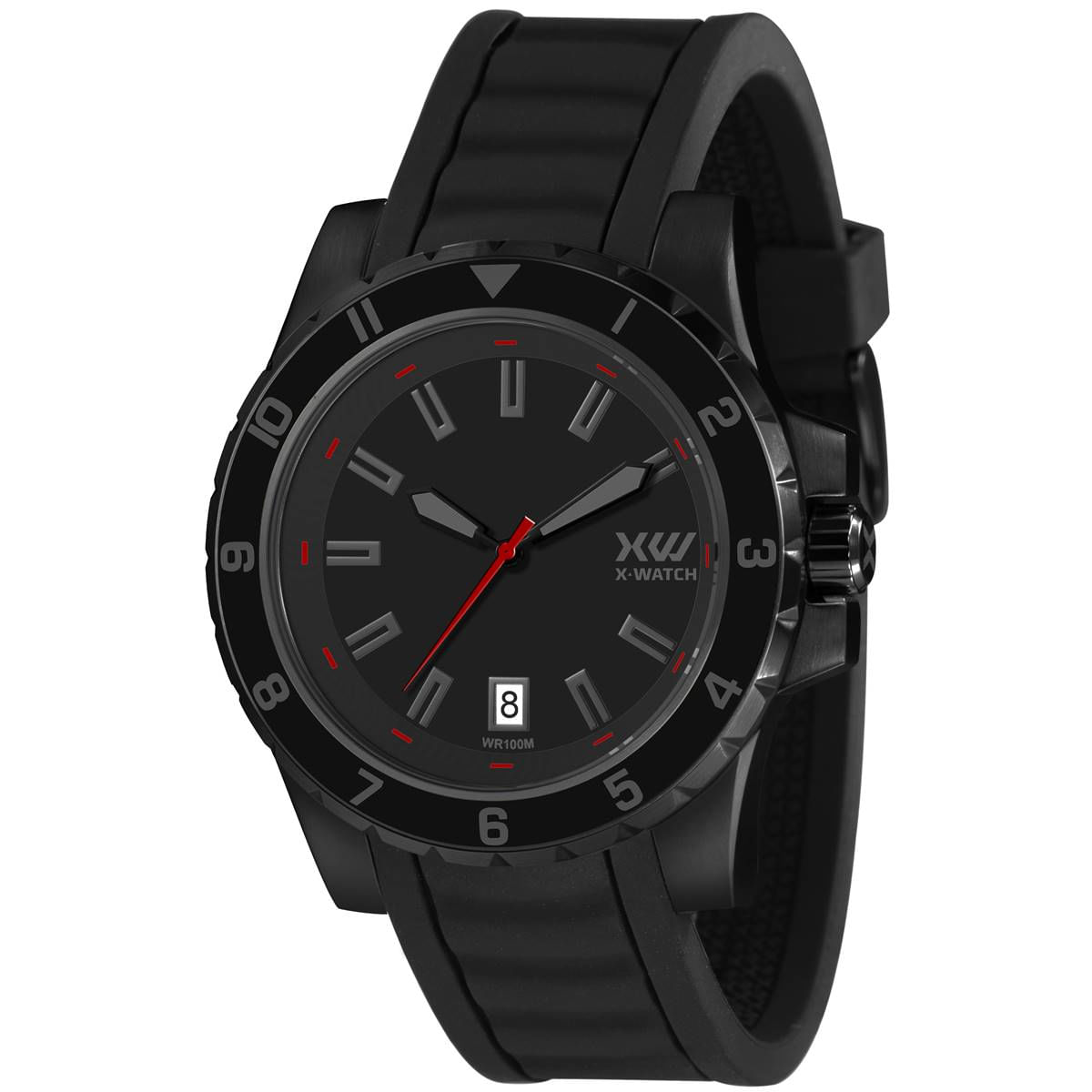 Relógio X-Watch Masculino Ref: Xmnp1008 P1sx Esportivo Black