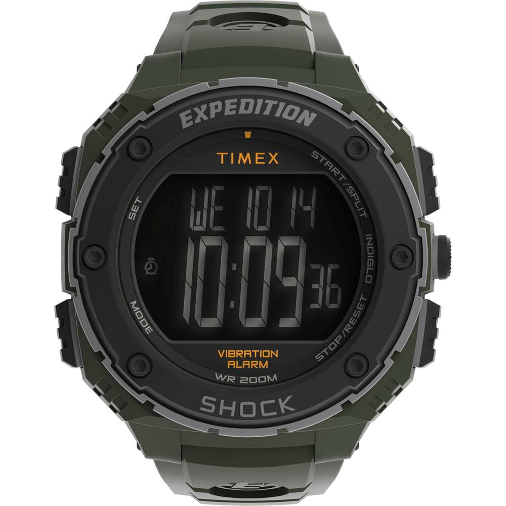 Relógio Timex Masculino Ref: Tw4b24100 Expedition Digital Verde