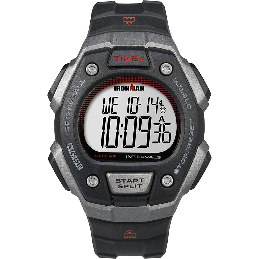 Relógio Timex Masculino Ref: Tw5k85900 Ironman Digital Grey/Red