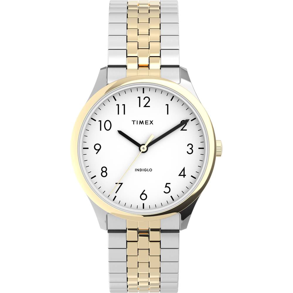 Relógio Timex Feminino Ref: Tw2u40400 Mola Bicolor Easy Reader