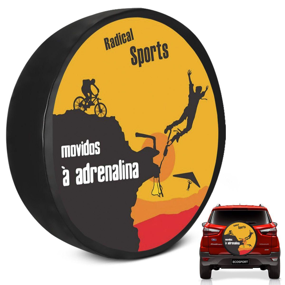 Capa de Estepe Ecosport 2003 a 2019 Movidos a Adrenalina Cadeado