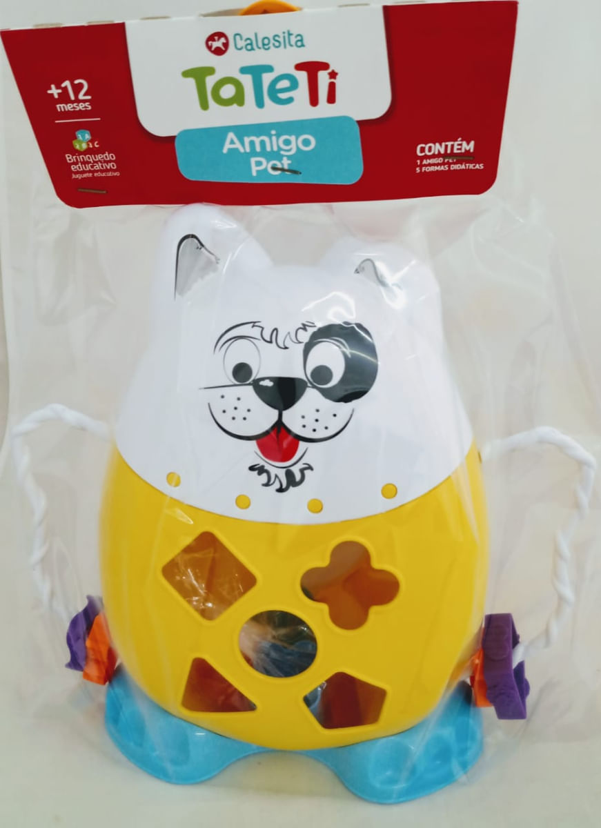 Brinquedo Educativo Amigo PET Cachorrinho - Sacola- Calesita