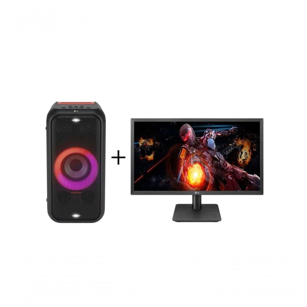 Monitor Gamer 21,5" Full HD + Caixa de Som LG IPX4 XL5S