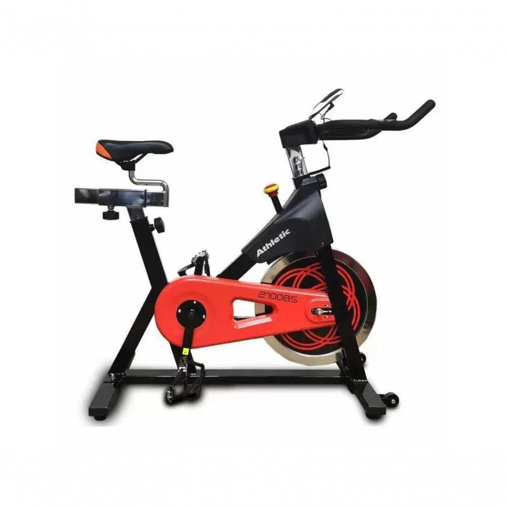 Bicicleta Spinning Athletic Advanced 2100bs Suporta 125kg