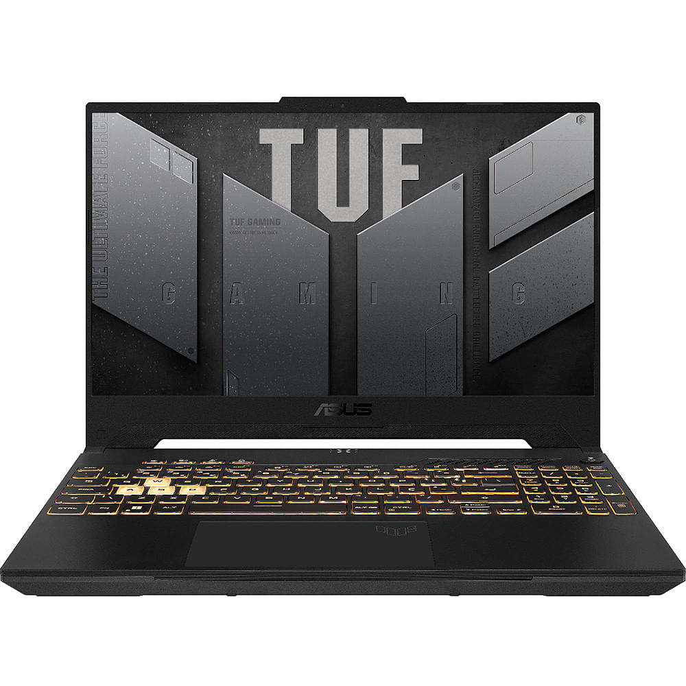 Notebook Gamer Asus TUF Gaming F15 15.6 FHD 144Hz I7 12700H SSD 512GB 8GB RTX 3050 4GB Linux KeepOs FX507ZC4-HN112 Cinza