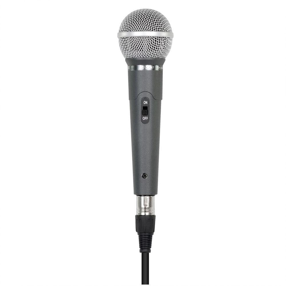 Microfone Fio Profissional Ls58 Chumbo, Acompanha Cabo 5M