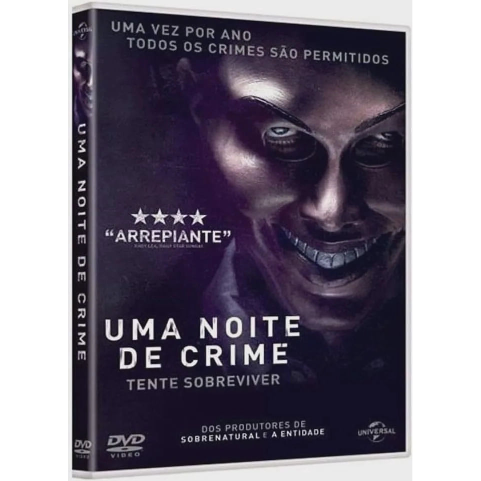 DVD Uma Noite de Crime Tente Sobreviver
