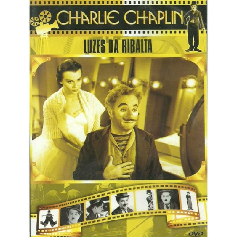 DVD Charlie Chaplin Luzes Da Ribalta