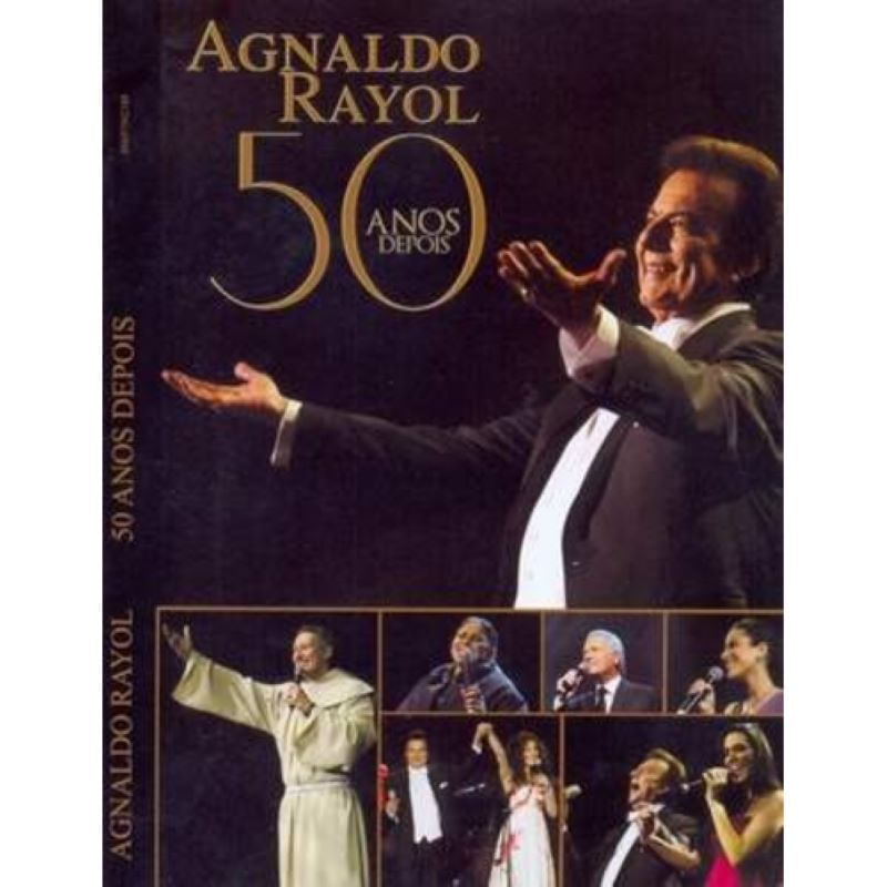 DVD Agnaldo Rayol 50 Anos Depois