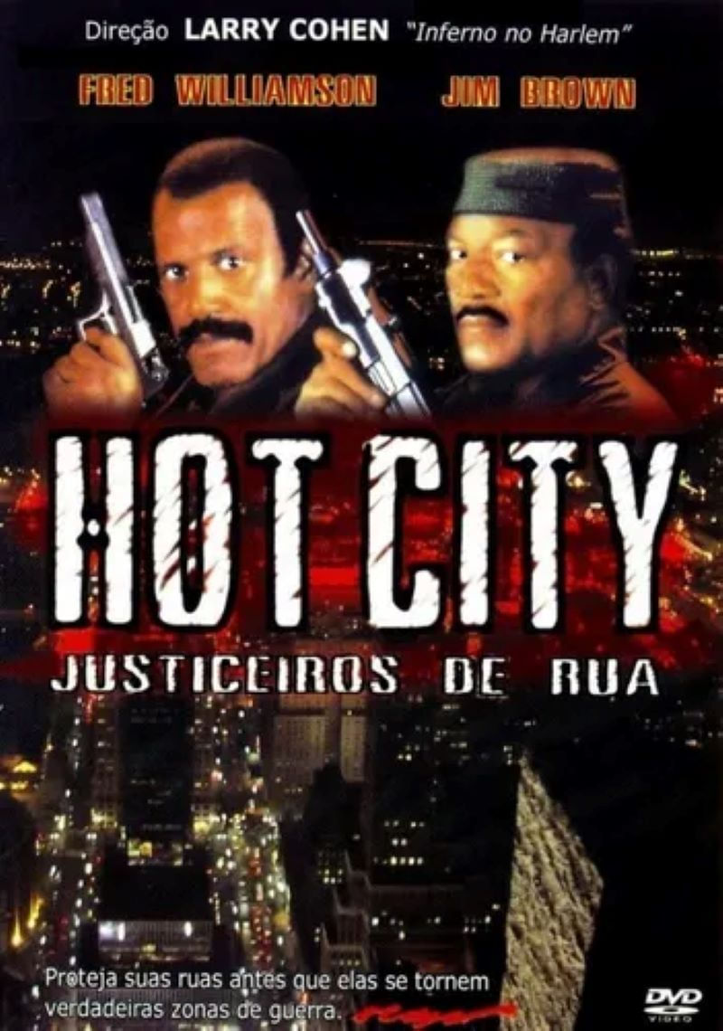 DVD Hot City Justiceiros de Rua