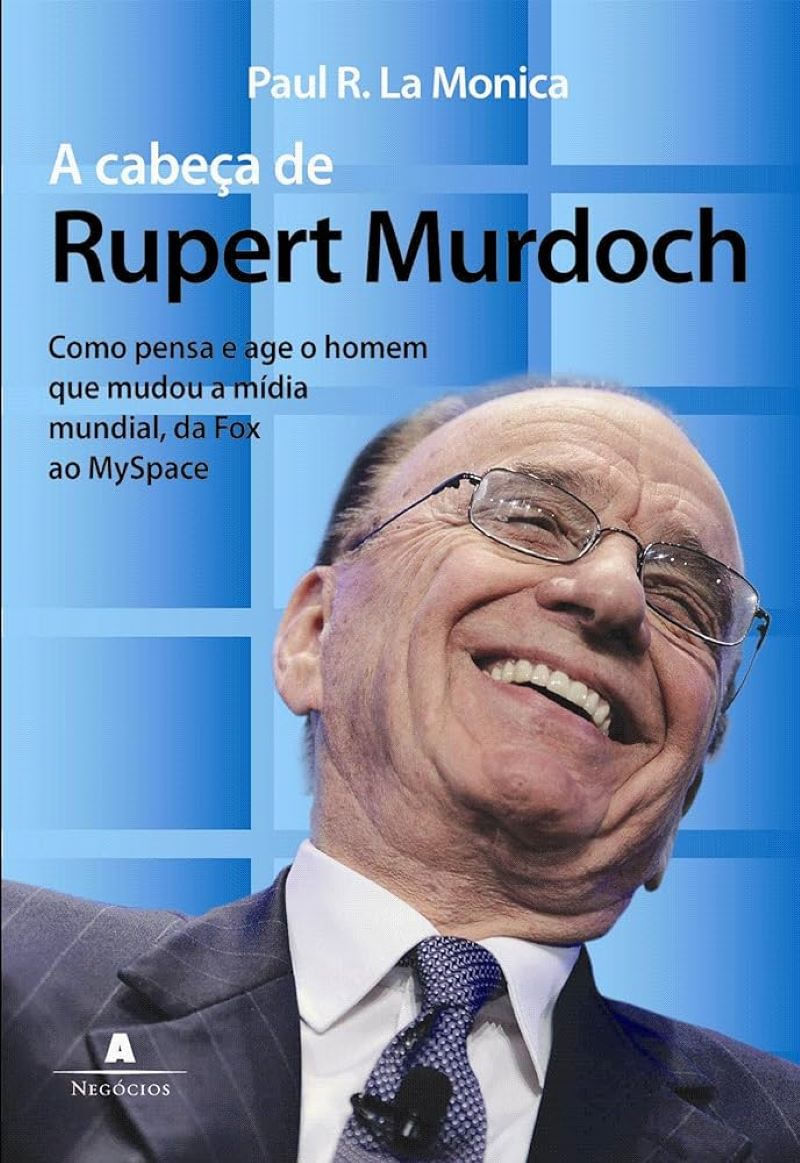 Livro A Cabeça de Rupert Murdoch