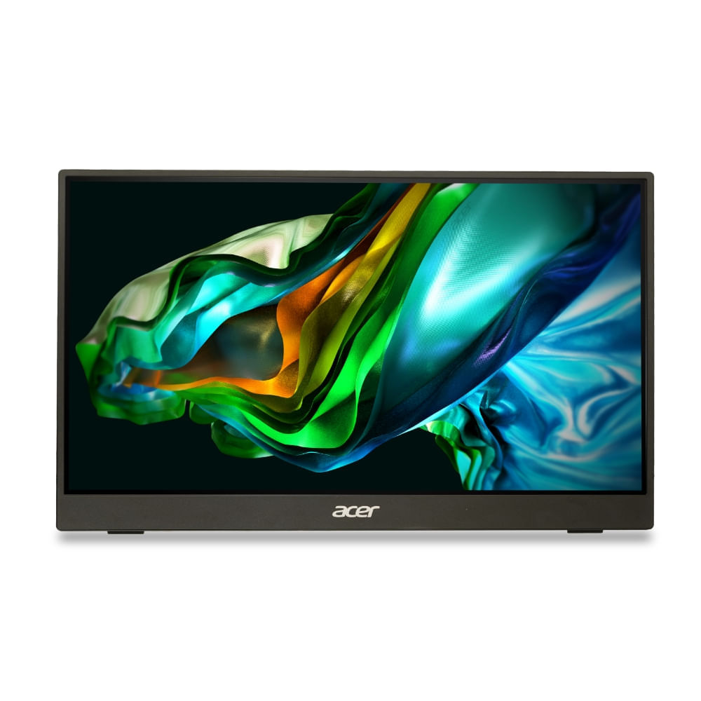Monitor Portátil Acer Ultra Fino PM1 Series-PM161Q-B Full HD 15.6” LED IPS HDR 10 HDMI USB Tipo-C