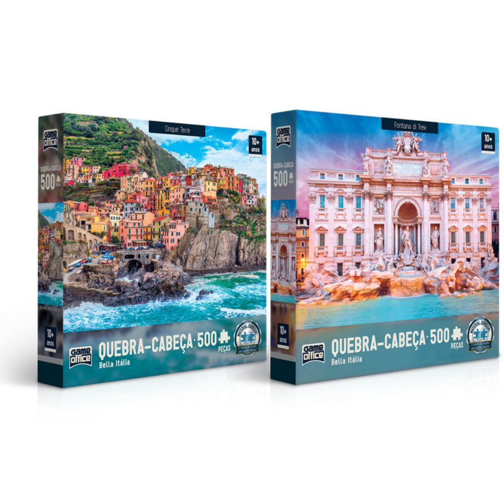 Quebra-cabeça Bella Itália - 500 peças - Cinque Terre