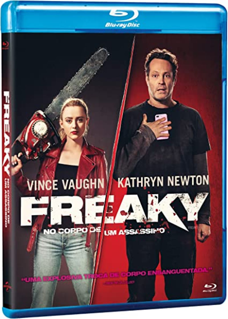 Blu-Ray Freaky No Corpo de Um Assassino