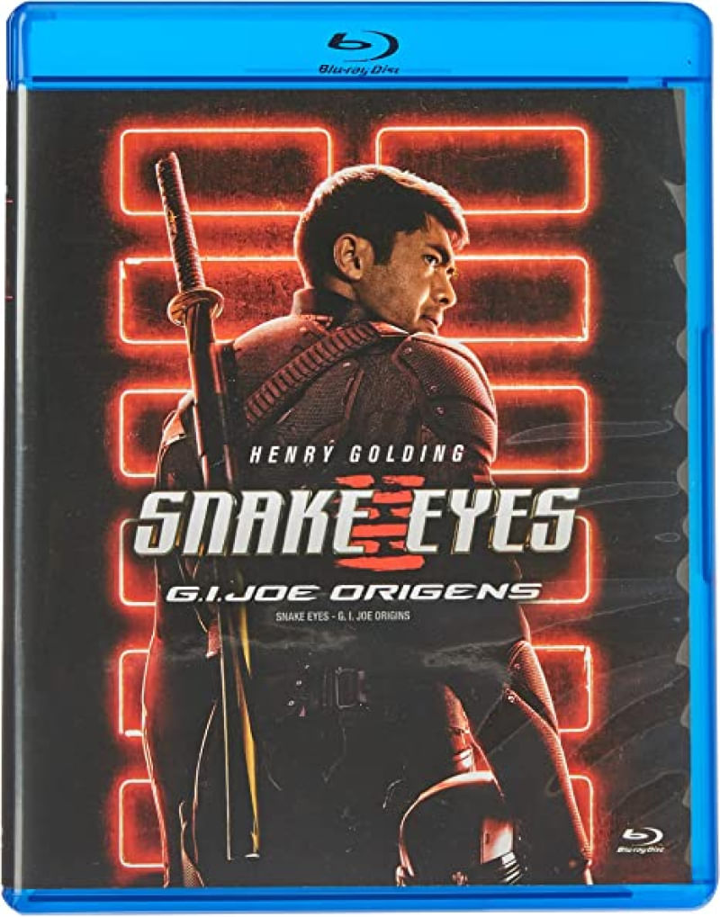 Blu-Ray G.I. Joe Origens Snake Eyes