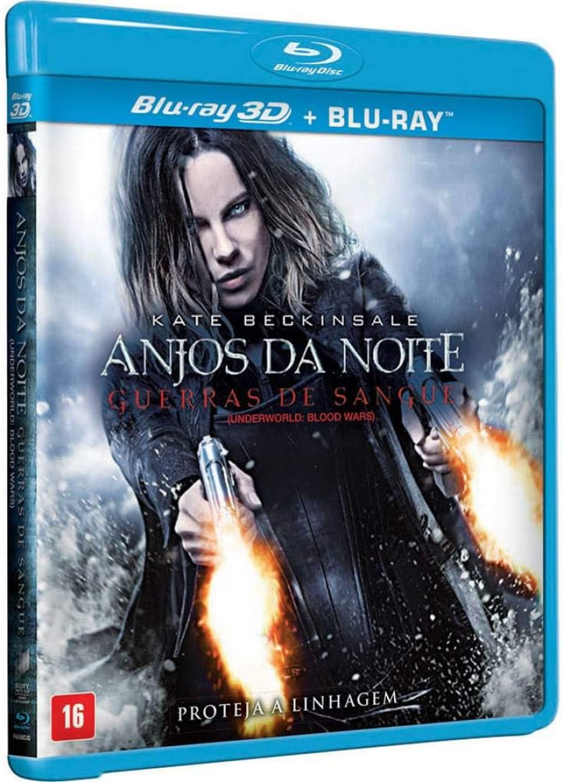Blu-Ray 3D + Blu-Ray Anjos Da Noite Guerra De Sangue