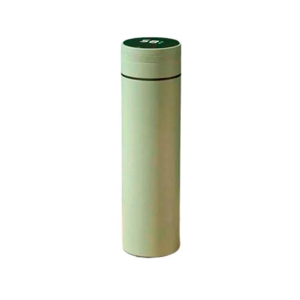Garrafa Térmica Inteligente Com Indicador E Sensor De Temperatura Led Gênero:únissex;;cor:verde