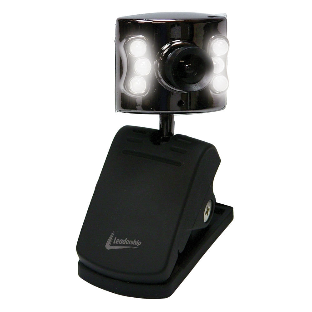 Webcam 5MP com Led e Microfone Leadership Night Vision 3526