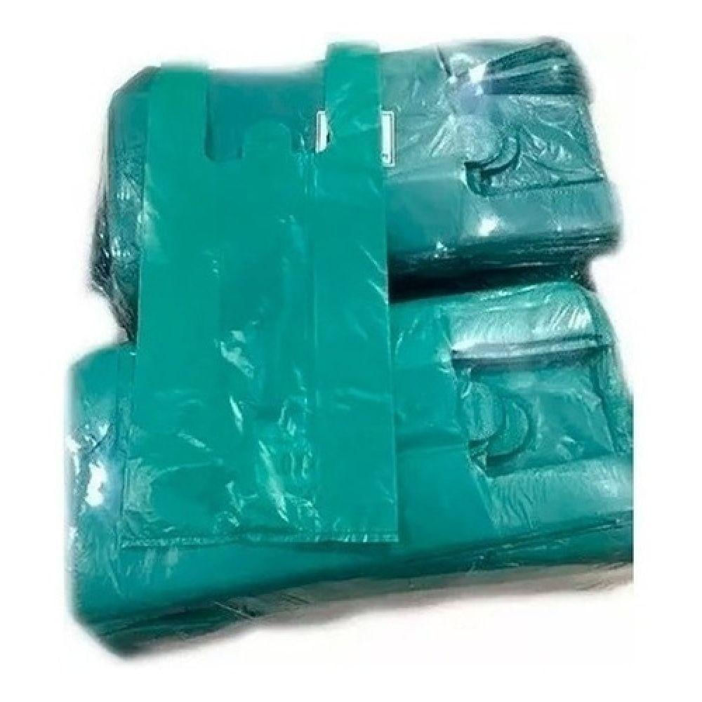 Saco Plastico Com Alça Reforçado 15 Kg 50x70