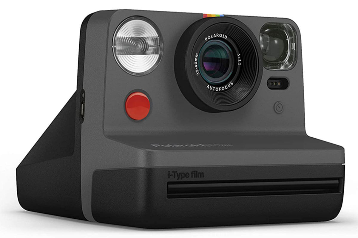 Câmera Polaroid Now Autofocus i-Type com impressão Instantânea - Preta