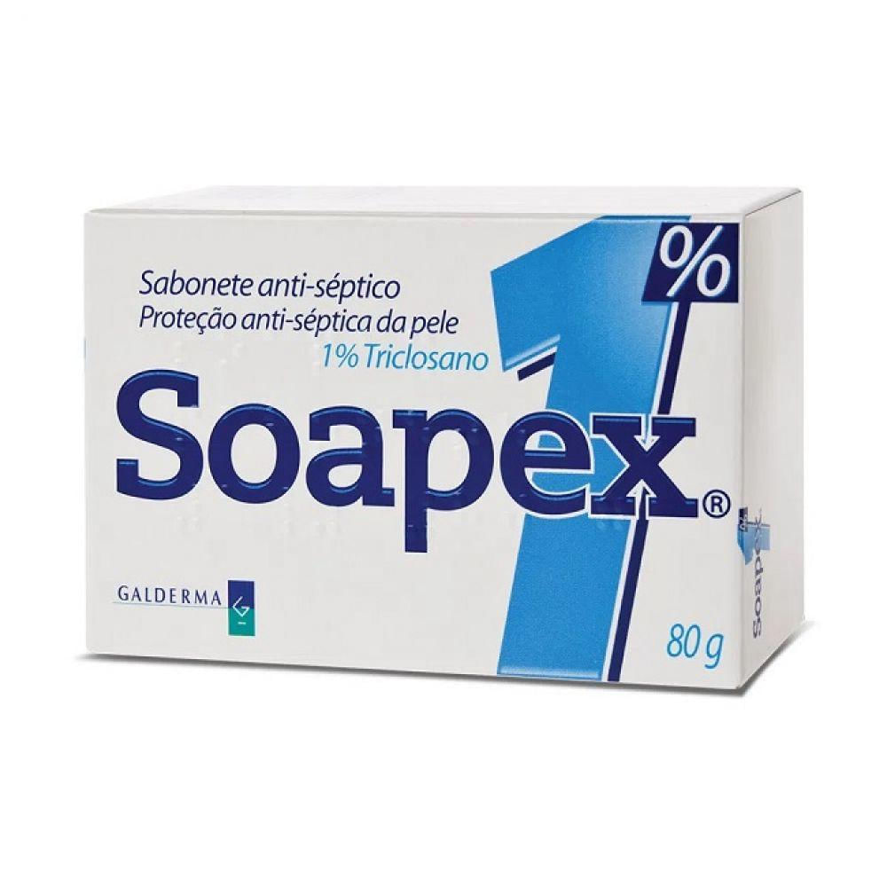 Soapex 1% Sabonete 80g Barra