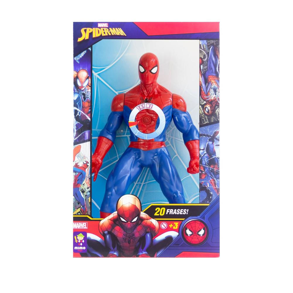 Boneco Homem Aranha com Frases - Mimo