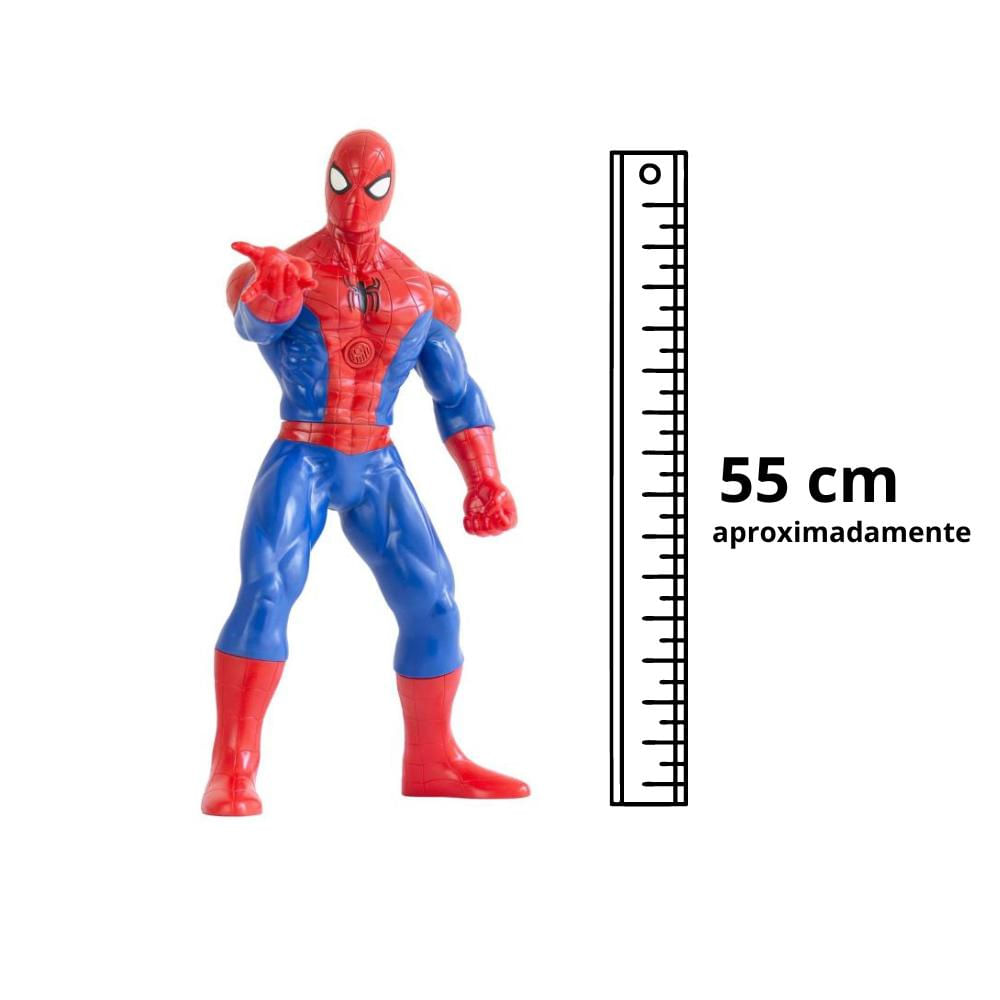 Boneco Homem Aranha com Frases - Mimo