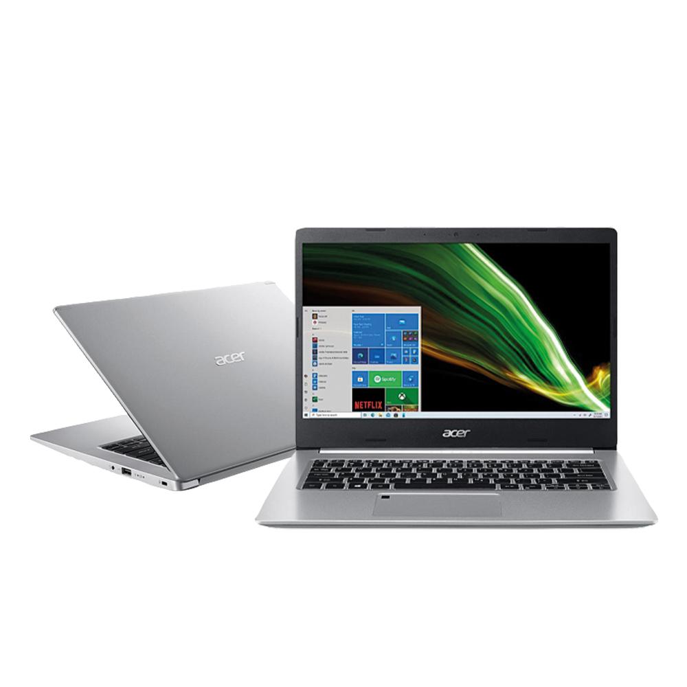 Notebook 14" Acer Aspire 3 Windows 11 Intel Celeron 128GB SSD 4GB Prata