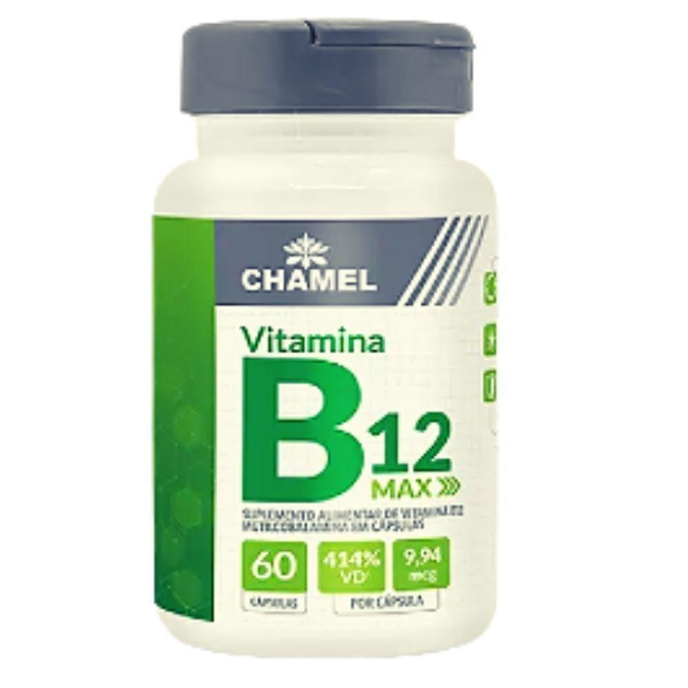 Vitamina B12 Max 60 Cápsulas Chamel