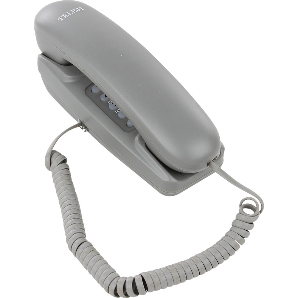 Telefone Gôndola com Bloqueador Colorido KXT3026X Teleji Azul