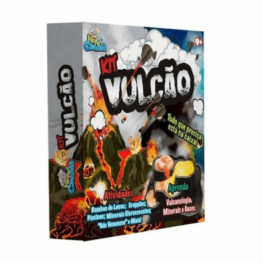 Hora Da Ciencia Kit Medio Para Fazer Vulcao  - Dican 5098