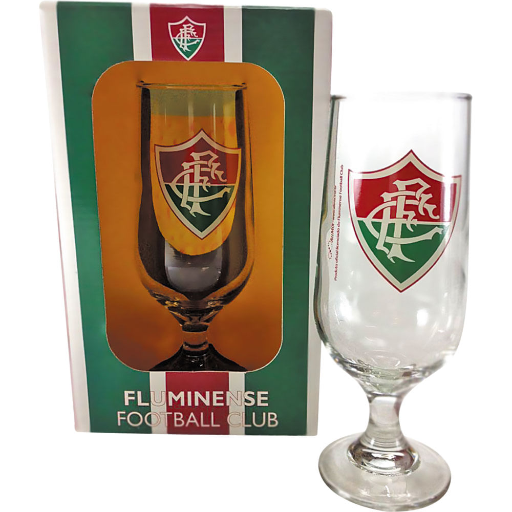 Taça de Cerveja 300ml Allmix Fluminense