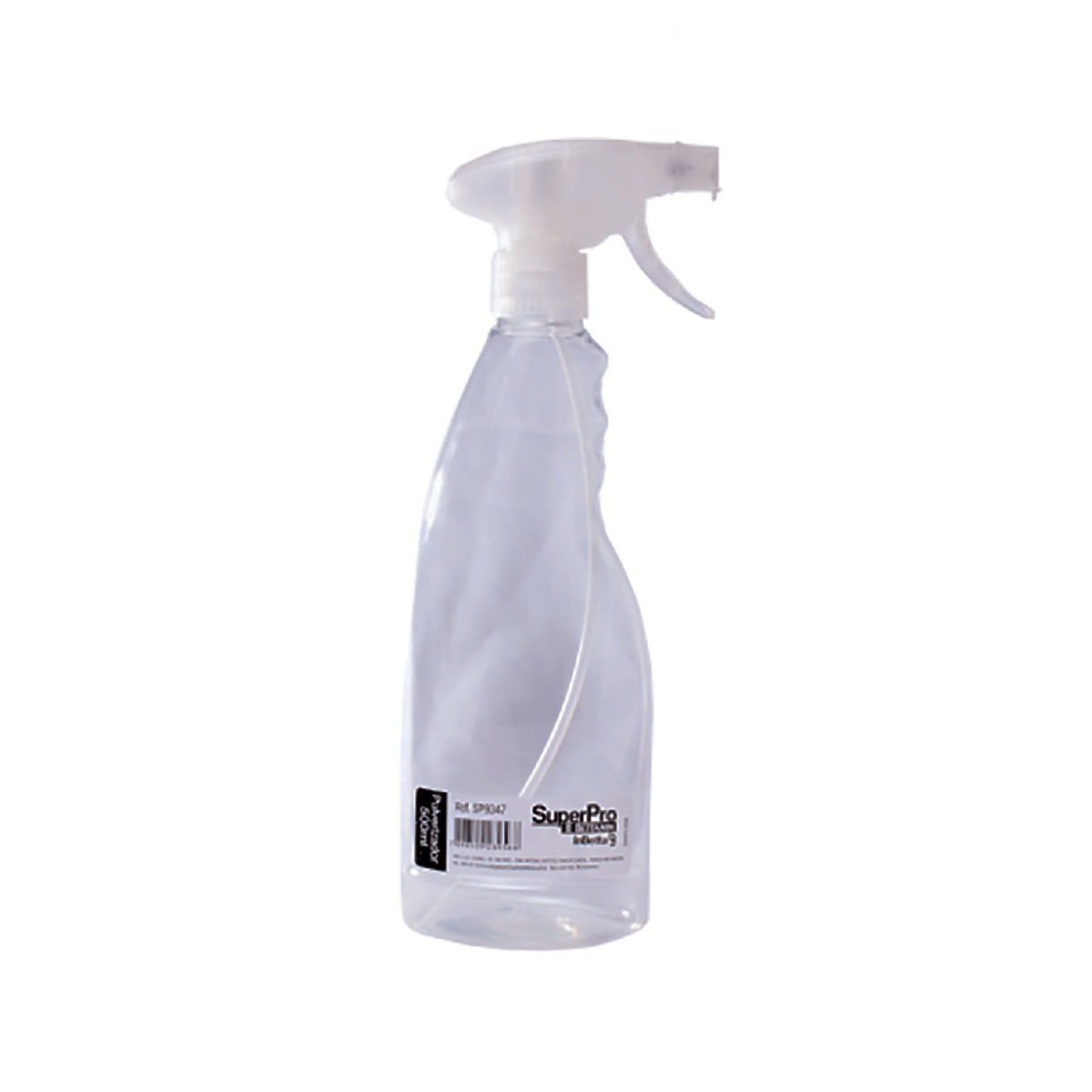 Pulverizador Manual Borrifador Spray Plástico Transparente 500ml SuperPro