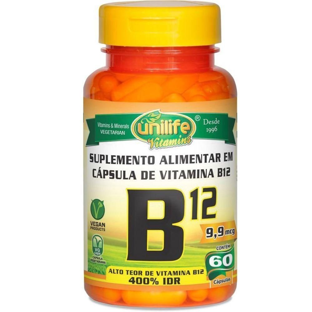 Kit 3 Vitamina B12 Cobalamina 60cap