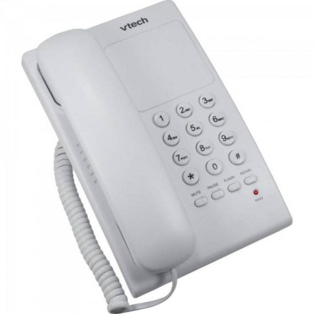 Telefone Digital Vtech VTC 105 Branco