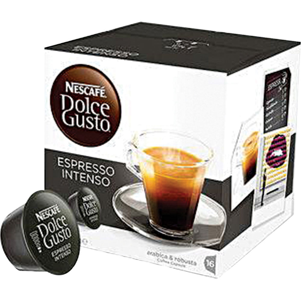 Cápsula Dolce Gusto Nescafé com 10 Unidades de 8g Espresso Intense