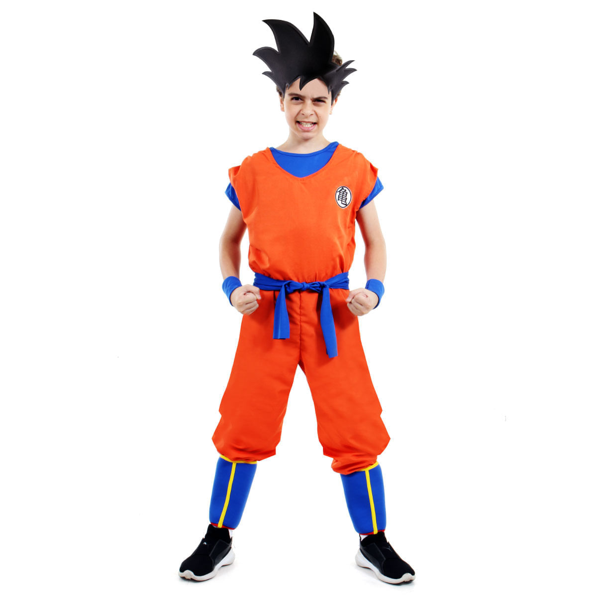 Fantasia Goku Infantil - Dragon Ball Z P / UNICA